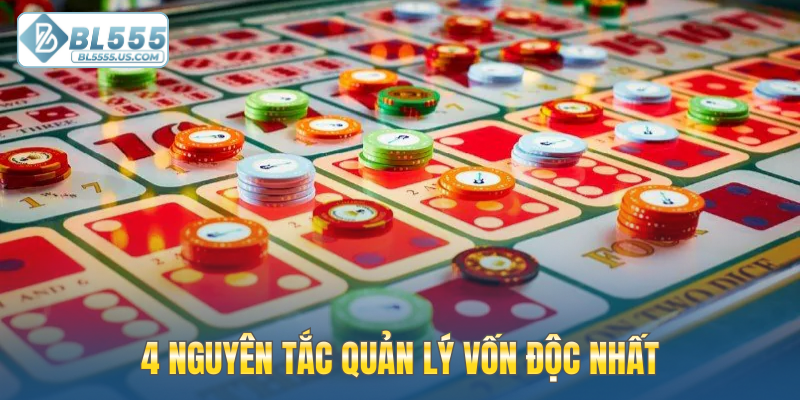 4 nguyên tắc quản lý vốn độc nhất