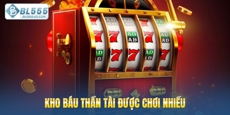 Kho báu Thần Tài là game nổ hũ BL555 được chơi nhiều