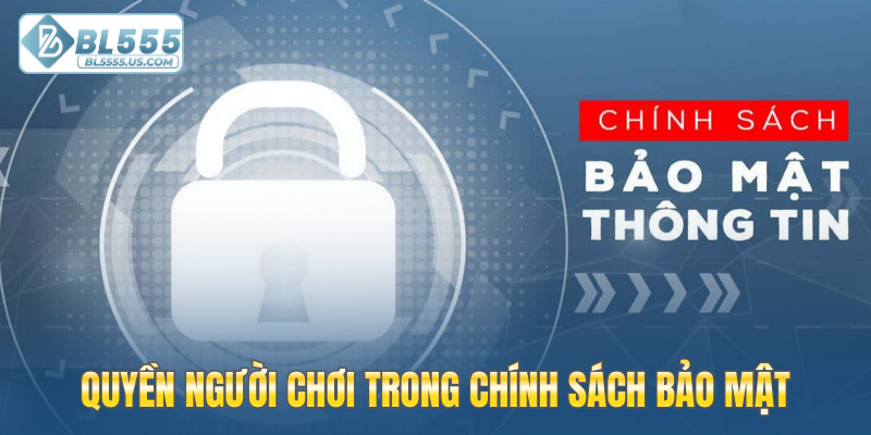 Quyền người chơi trong chính sách bảo mật